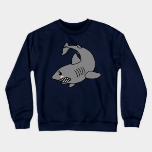 Cute Angry Shark Crewneck Sweatshirt